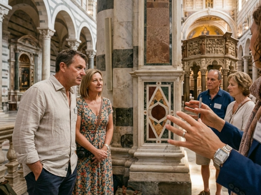 Visiting the cathedral