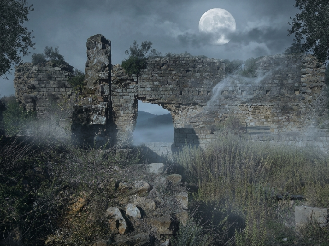 Castel di pietra ruins